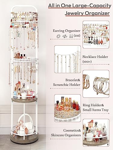 Jewelry Holder Organizer, Floor Jewelry Organizer wi | Jewelry Organiz - Image 3