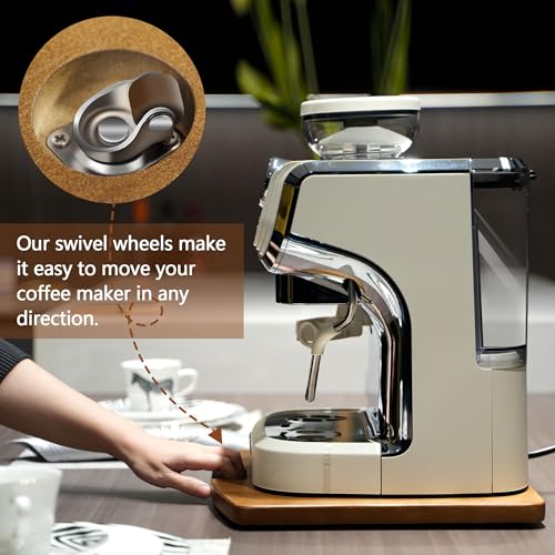Sliding Tray for Coffee Maker - Solid Wooden Appliance - Image 6