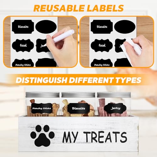 Dog Treat Container for Countertop - Dog Food Storage - Image 6