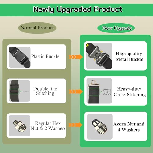 Bear Proof Trash Can Locks,Raccoon Proof Garbage Can Straps - Image 5