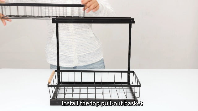 Under Sink Organizer and Storage for Bathroom and Ki | Pull Out Organi - Image 8