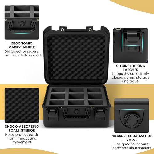 Graded Card Case & Toploader Storage Box - Holds 100 PSA Slabs - Image 6