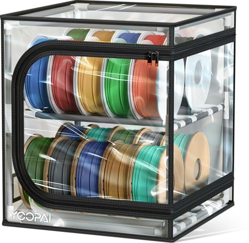 YOOPAI 3D Printer Filament Storage Box – 2 Tier Filament - Image 2