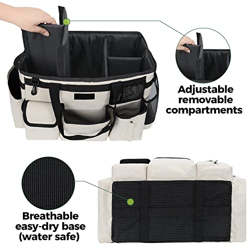 Cleaning Caddy Organizer with Handle - Large Caddy Bag for House - Image 7