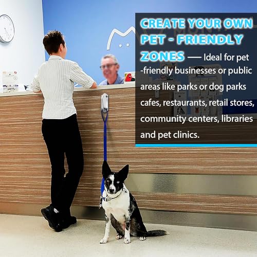 Heavy Duty Stainless Steel Dog Leash Wall | Pet Essentials - Image 7