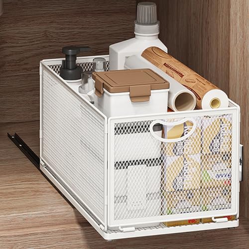 Pull Out Cabinet Organizer, No Drill Adhesive Slidin | All Products - Image 2