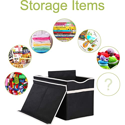 YOLOXO Toy Box Chest, Collapsible Sturdy Storage Bins with Lids - Image 7