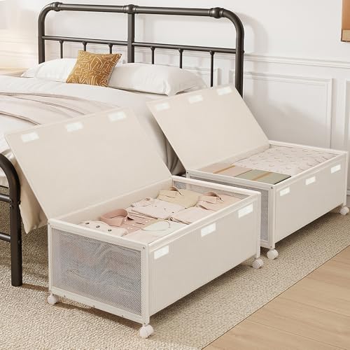 2Pack Under Bed Storage Containers,12 inch Height,31 inch Long - Image 2