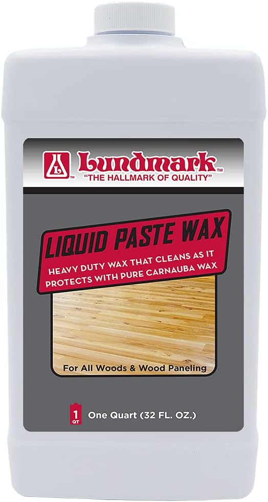 Lundmark Liquid Paste Wax with Carnauba Wax, 32-Ounce, 3208F32-6 (LUN-3208F32-6)