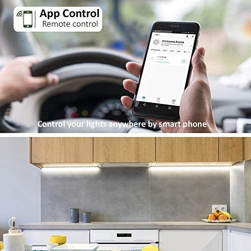 Smart Under Cabinet Lighting App, Alexa & Google Compatible - Image 5