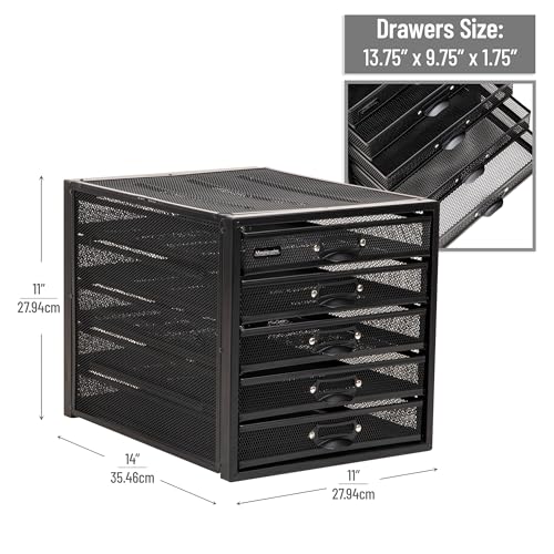 Mind Reader File Storage Drawers, Desk Organizer, Mu | All Products - Image 3