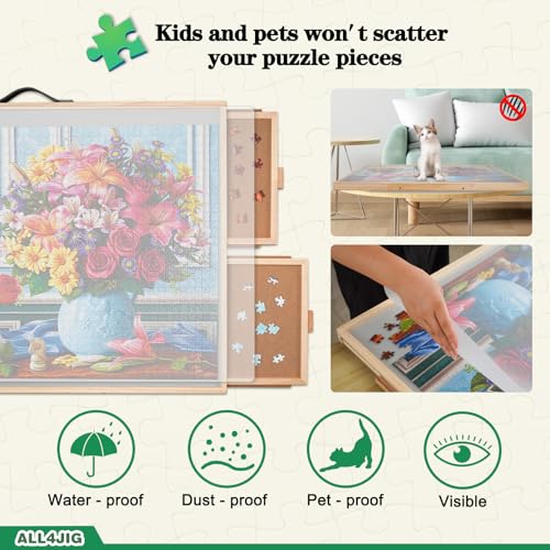 ALL4JIG 2000 Pieces 2-in-1 Tilting & Rotating Puzzle - Image 7