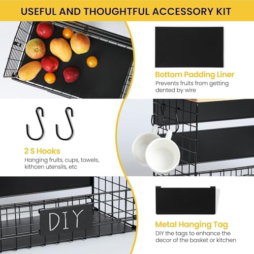 [WIDER SHELF] 1 SET Strong Magnetic Shelf Basket - Image 4