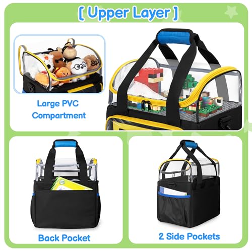Rexmica 4 Packs Toy Storage Organizer Pouch Bag Compatible - Image 3
