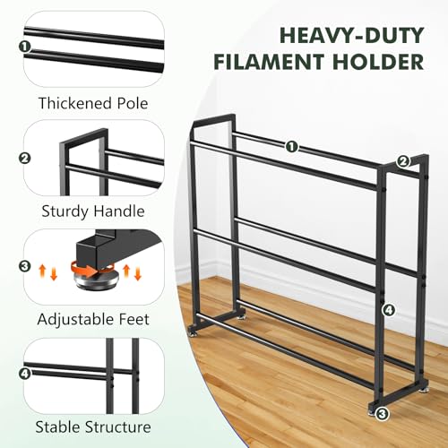 3-Tier 3D Filament Storage Rack - Heavy Duty Metal S | All Products - Image 6