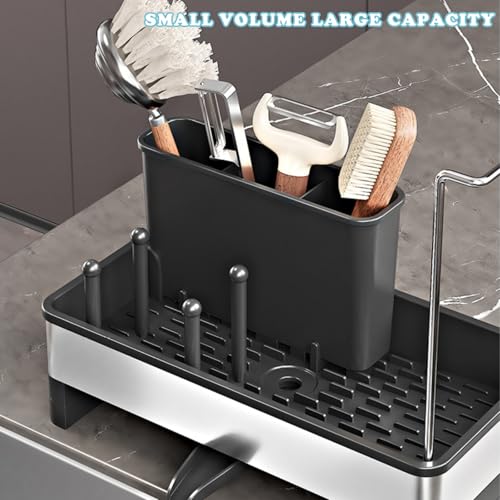 Sponge Holder for Kitchen Sink,Sink Caddy Organizer - Image 7