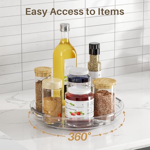 LAMU 4 Pack Lazy Susan Organizer Turntable for Cabin | All Products - Image 6