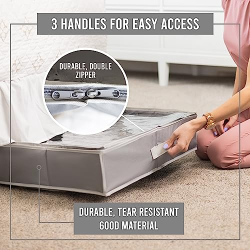 Under Bed Shoe Storage Organizer, 2 Pack of 16 Pairs Storage - Image 7