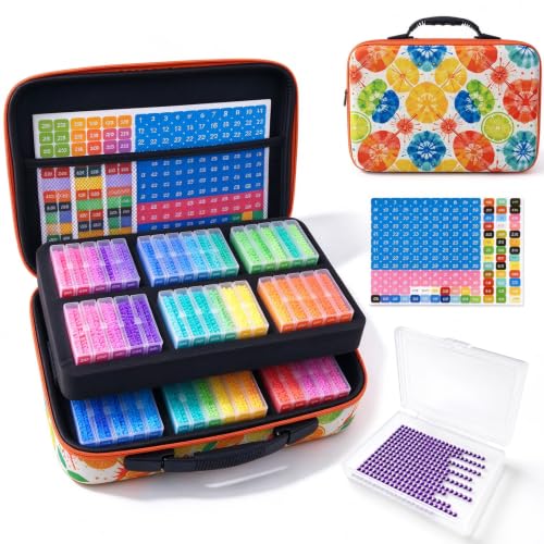 FANGZH Diamond Painting Storage Case, 64 PCS Diamond Art - Image 2