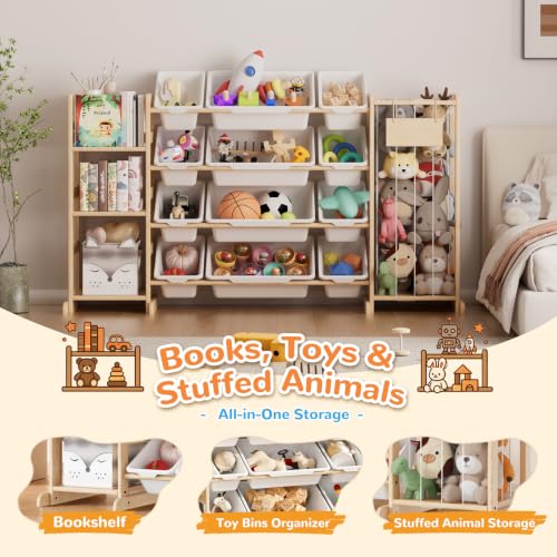 Toy Storage Organizer with Stuffed Animal Storage | Home Organization - Image 5