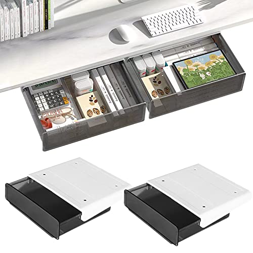 OSPNIEEK Self-adhesive Under Desk Drawer Organizer, | All Products - Image 2