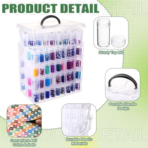 Willinglong 5 Tier Diamond Painting Storage Containers - Image 5