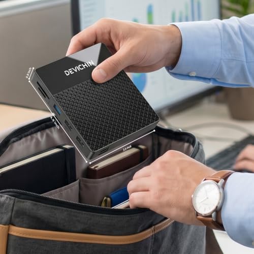 1TB External Hard Drive, USB C & USB 3.0 Multiport Hub+ SD/TF - Image 5