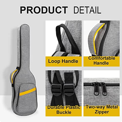 LETSROCK 38 40 41 Inch Electric Guitar Bag, Electric Guitar Case - Image 5