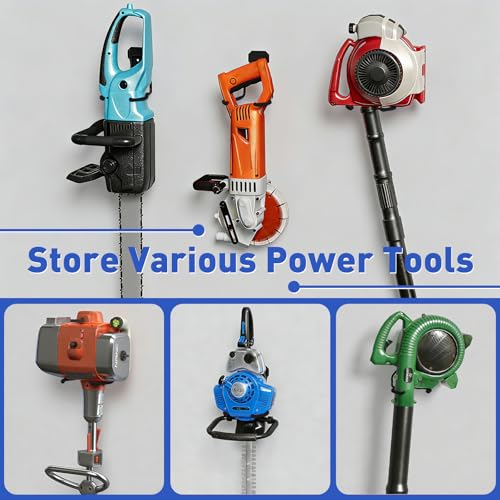 Heavy Duty Garden Power Tool Hanger, Garage Storage | Garage Storage - Image 6