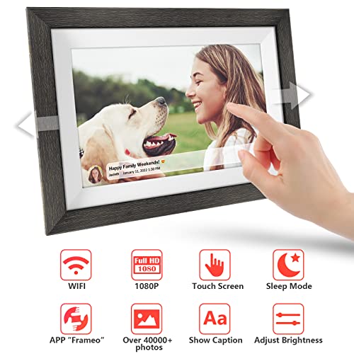 Frameo 10.1 Inch WiFi Digital Picture Frame，1280 * 800IPS HD - Image 4
