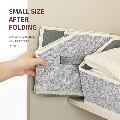 Closet Organizers Bins 6 Packs - Large Closet Shelf | Home Organizatio - Image 7