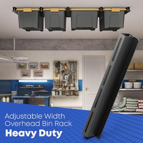 Overhead Garage Storage Rack, Garage Ceiling Storage Racks - Image 4