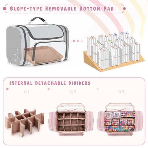 Rexmica Marker Organizer Case Storage Bag for 180-300 - Image 5