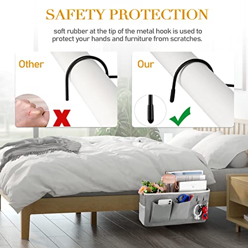 Bedside Caddy Bedside Storage Bag for Headboards/Bunk Bed - Image 7