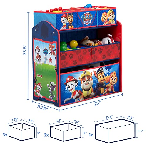 Delta Children Design & Store 6 Bin Toy Storage Organizer - Image 7