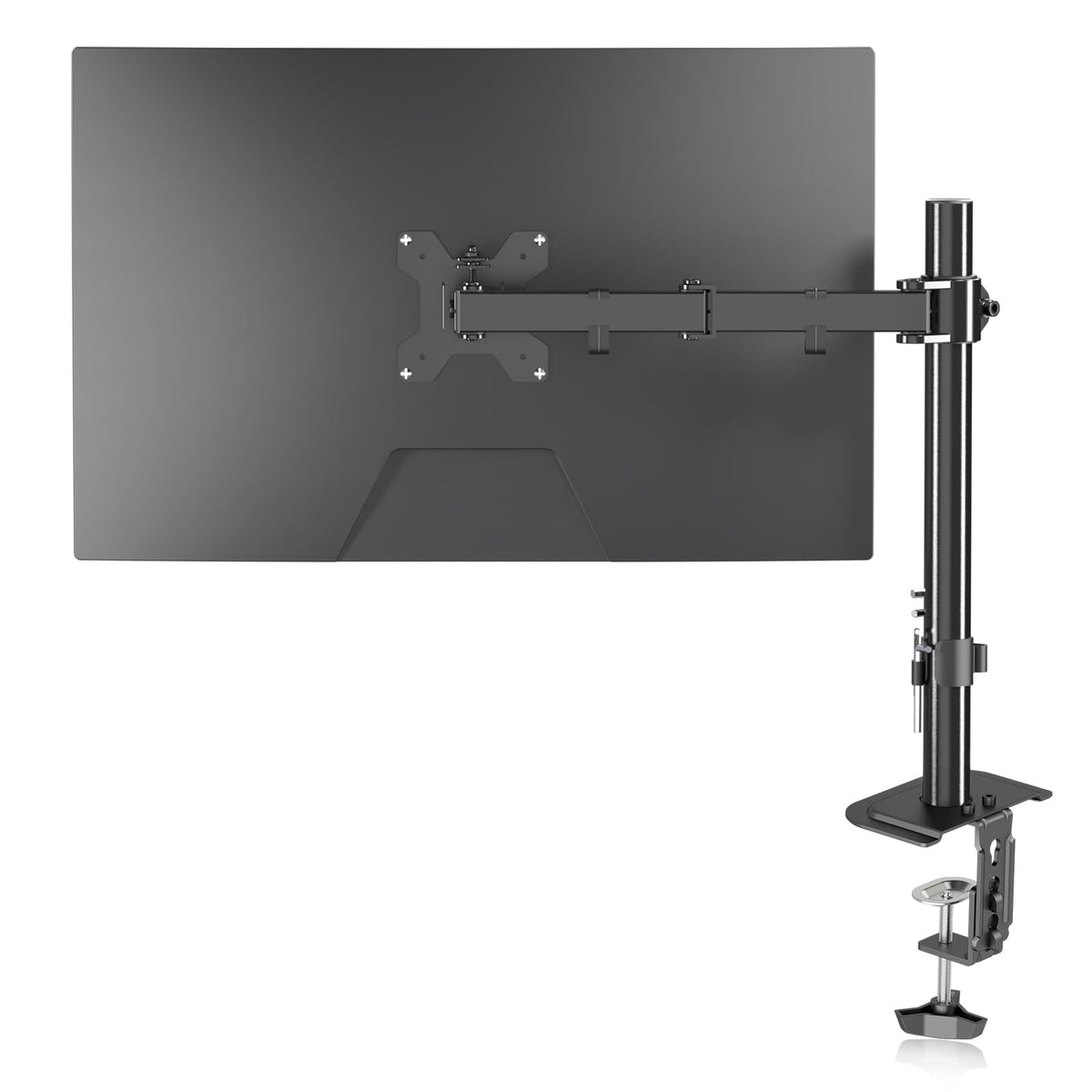 suptek Single LED LCD Monitor Desk Mount Heavy Duty Fully - Image 1