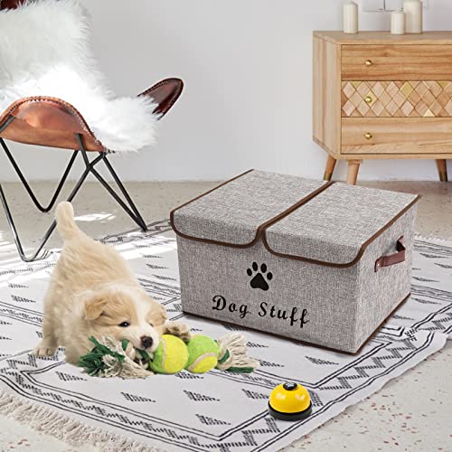 Dog Toy Box with Lid - Storage Organizer for Toys - Perfect - Image 7