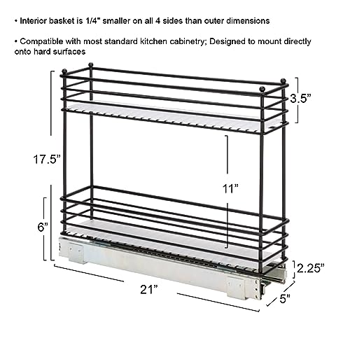 Household Essentials Glidez Under Cabinet 2‑Tier Pul | All Products - Image 4