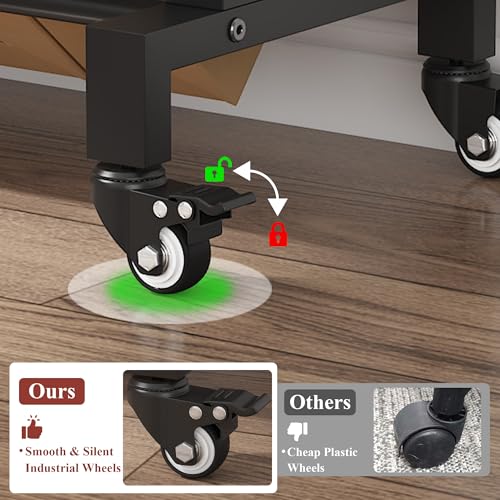 3D Printer Filament Storage Rack with Wheels, 5-Tier - Image 5