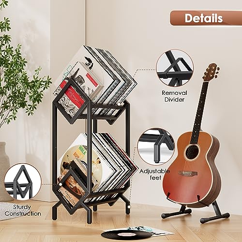 Vinyl Record Storage Rack, Record Holder 160-200 LP - Image 6
