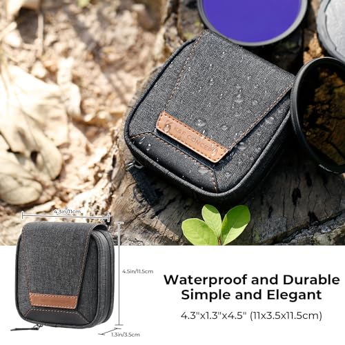 K&F CONCEPT 4 in 1 Basic Model Lens Filter Pouch Up to 95mm - Image 6