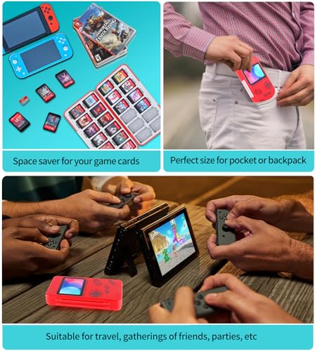 MOSAHOLL Switch Game Card Case Holder - Portable Game Organizer - Image 6