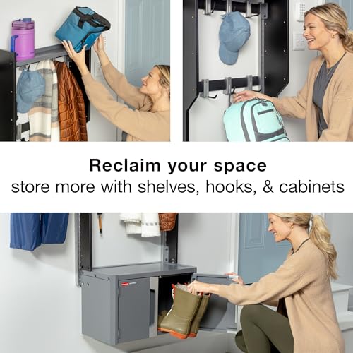 Rubbermaid FastTrack Storage Station Kit, Garage Storage Cabinets - Image 5