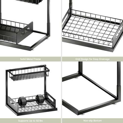 Under Sink Organizer and Storage, Slide Out Cabinet Organizer - Image 7