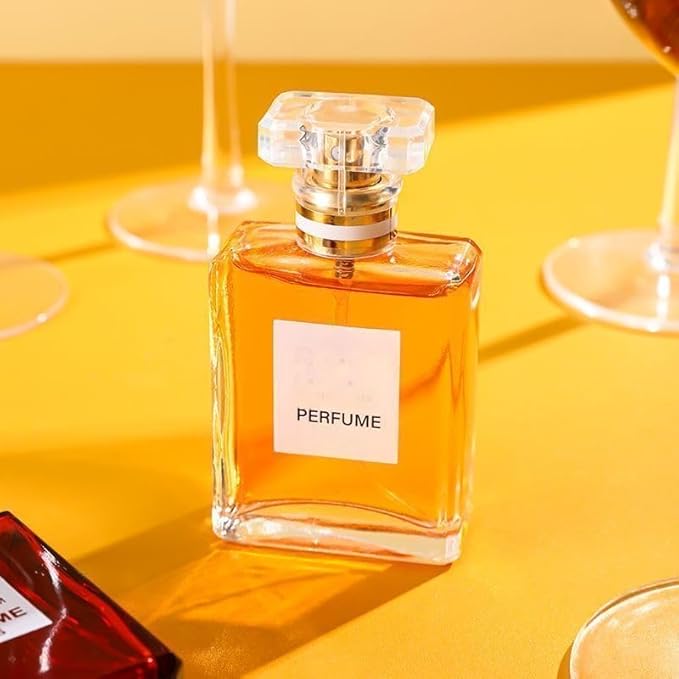 Glass Perfume Bottle Empty Refillable 8Pack Clear Travel Perfume Spray Atomizer Bottle 30ml Perfume Fine Mist Spray Perfume Bottle Atomizer Container with Sprayer Applicator (Clear Square 30ml 24PCS)