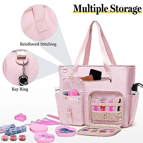 Fasrom Diamond Painting Carrying Case, A3 Light Pad Storage Bag - Image 5