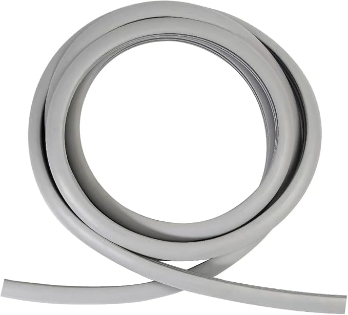 Flexible EPDM Rubber Strip (25 ft Long and 1/2 inch Wide) for Concrete Crack Repair and Replacement - Weather and Aging Resistant Expansion Joint Filler for Driveways and Sidewalks