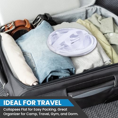 Handy Laundry Portable Shower Caddy Mesh Basket - Image 7