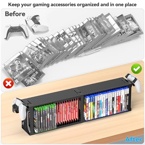 Video Game Disc Rack Tower Storage Holder Stand Univ | All Products - Image 6