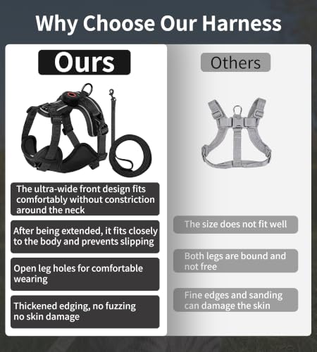 Jacquard Cat Harness & Leash Set, Escape-Proof Vest | Pet Essentials - Image 6